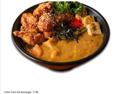 Hình ảnh Cơm cari gà karaage