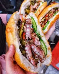 Hình ảnh Bánh mì ba rọi nướng
