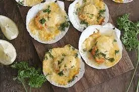 Hình ảnh Sò điệp nướng phô mai