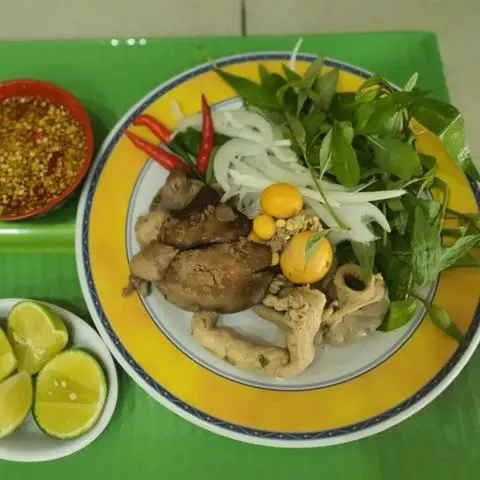 Hình ảnh 1 bộ lòng trứng dồi