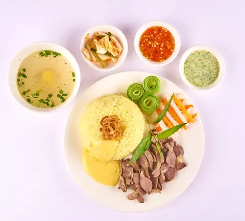 Hình ảnh Cơm lòng gà