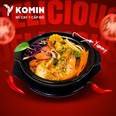 Hình ảnh Mì kim chi thập cẩm