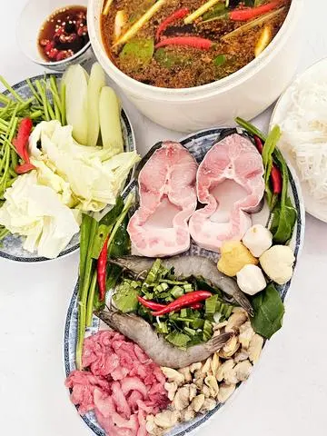Hình ảnh Lẩu thập cẩm (nhỏ) - cá basa