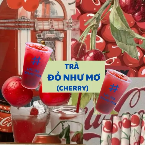 Hình ảnh Trà đỏ như mơ - cherry