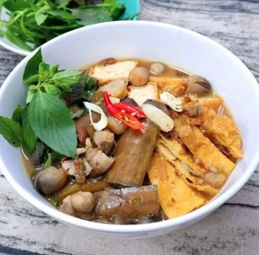 Hình ảnh Bún Mắm Chay - Hộp Nhựa