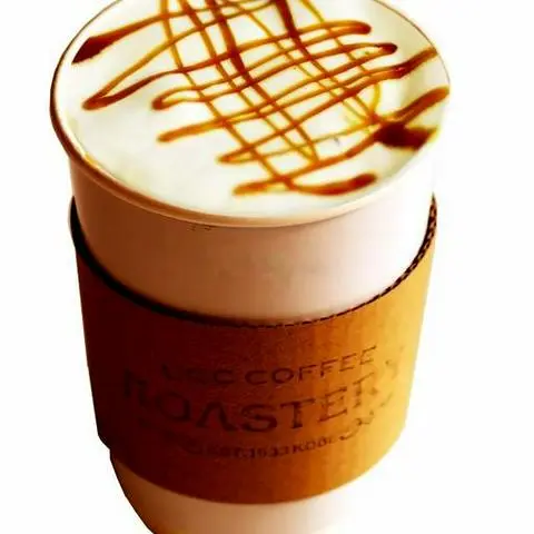 Hình ảnh Salted caramel latte hot