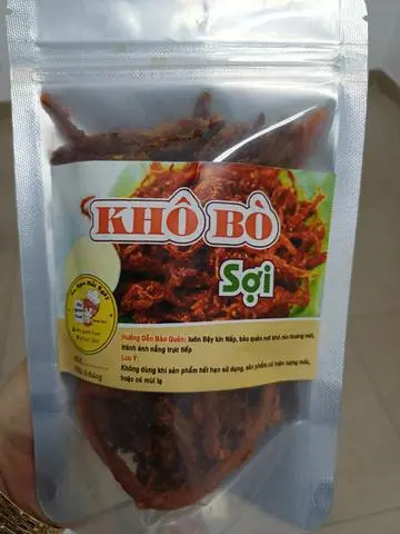 Hình ảnh Khô bò sợi mềm - 100gr