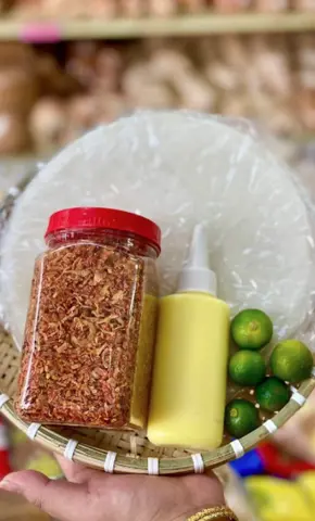 Hình ảnh Set bánh tráng phơi sương bơ