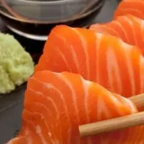 Hình ảnh Cá hồi sashimi