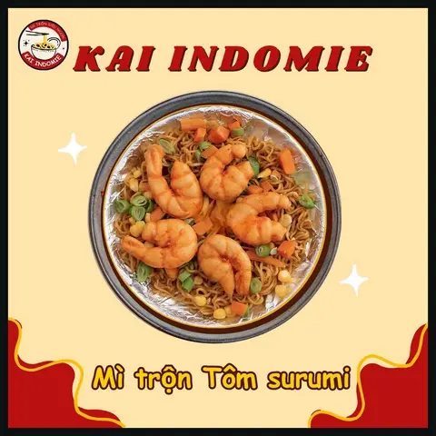 Hình ảnh Mì trộn tôm surimi