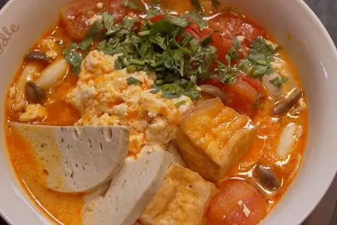 Hình ảnh Bún riêu chay
