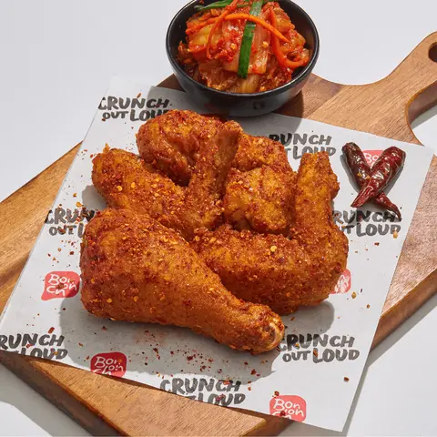 Hình ảnh Mala Combo (size S) - 2pcs Wings, 1pc Drumsticks - Combo gà xốt Mala (size S)  - 2 cánh, 1 đùi