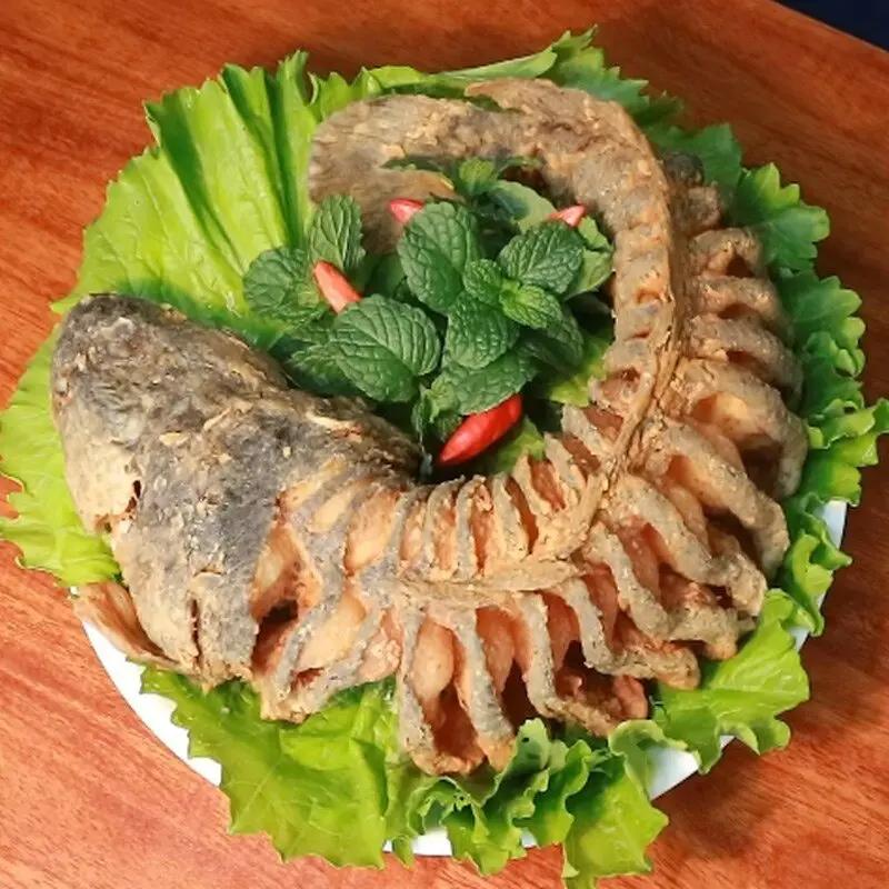 Hình ảnh Cá lóc chiên xù