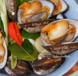 Hình ảnh Sò lông luộc sả