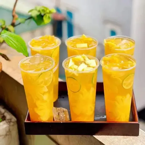 Hình ảnh Trà đác rim dứa chanh dây