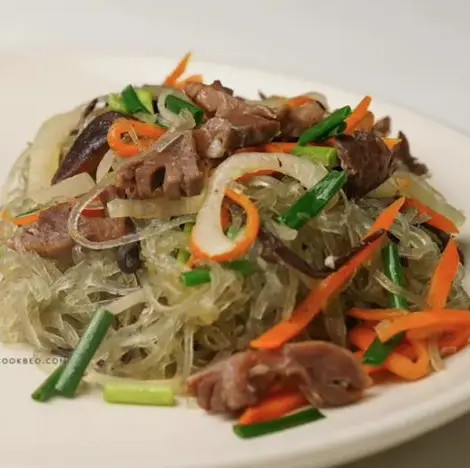 Hình ảnh Miến lòng xào mề