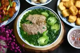 Hình ảnh Canh cua mồng tơi