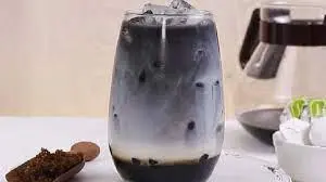 Hình ảnh Trà sữa than tre