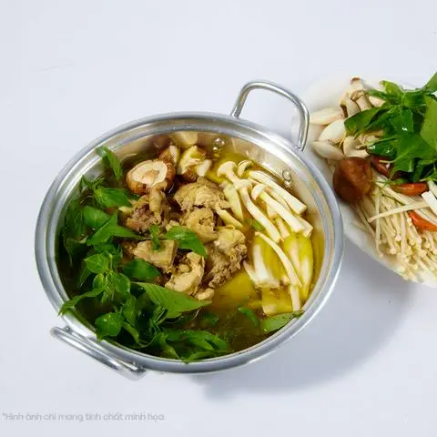 Hình ảnh Lẩu gà lá giang