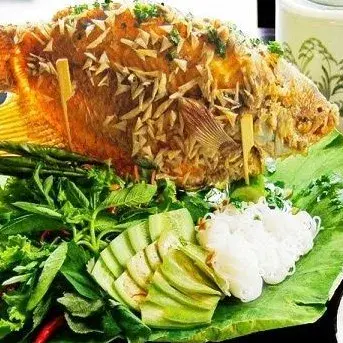 Hình ảnh Cá diêu hồng chiên xù