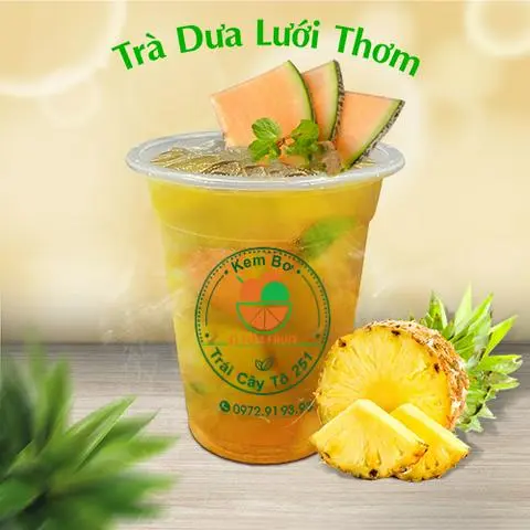 Hình ảnh Trà Dưa Lưới Thơm