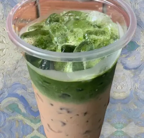 Hình ảnh Trà sữa olong matcha