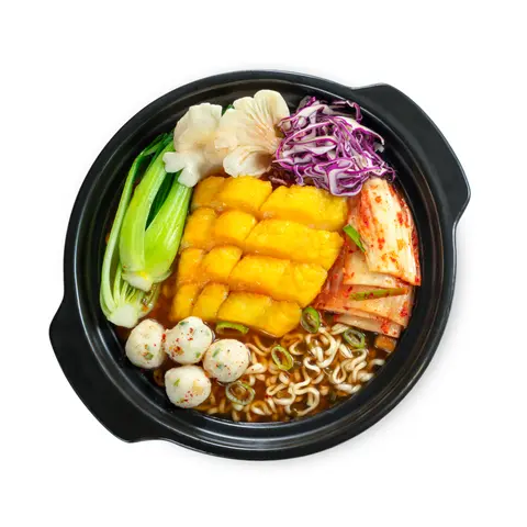 Hình ảnh Mì kim chi cá
