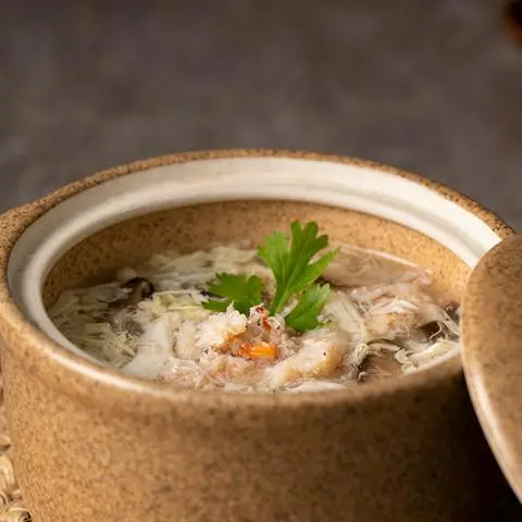 Hình ảnh Súp Nấm Cua Đậu Hủ Non