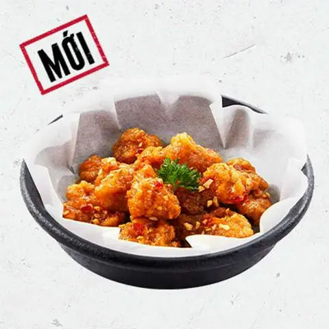 Hình ảnh Gà không xương xóc mắm tỏi mekong