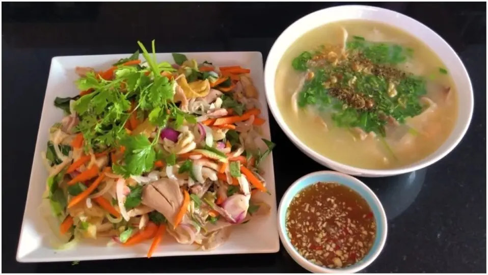 Hình ảnh Cháo gỏi 2 người