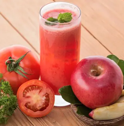 Hình ảnh Sinh tố cà chua táo