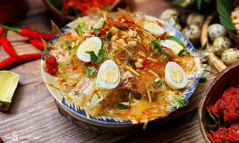 Hình ảnh Bánh tráng trộn