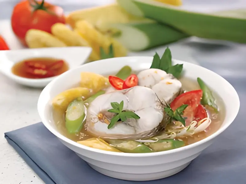 Hình ảnh Canh chua cá lóc