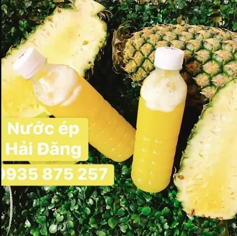 Hình ảnh Nước ép thơm nguyên chất