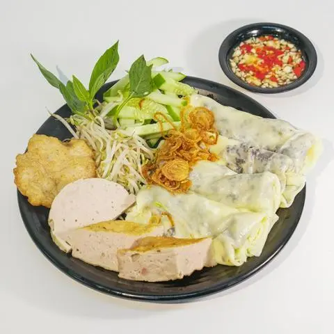 Hình ảnh Bánh cuốn trứng tan