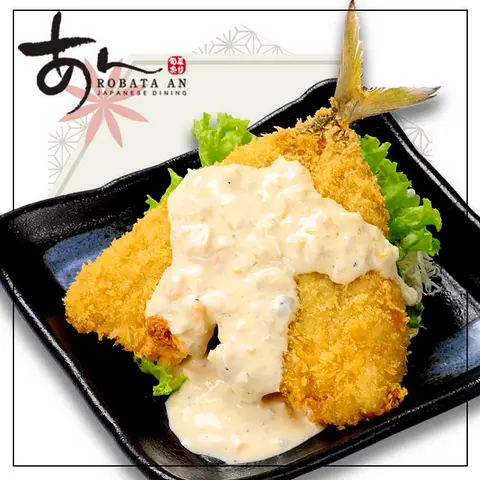 Hình ảnh Cá ngân lăn bột chiên xù - Fried horse mackerel