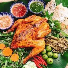 Hình ảnh Gà nướng muối ớt nguyên con