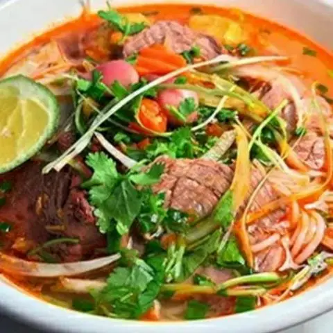 Hình ảnh Bún bắp, tái