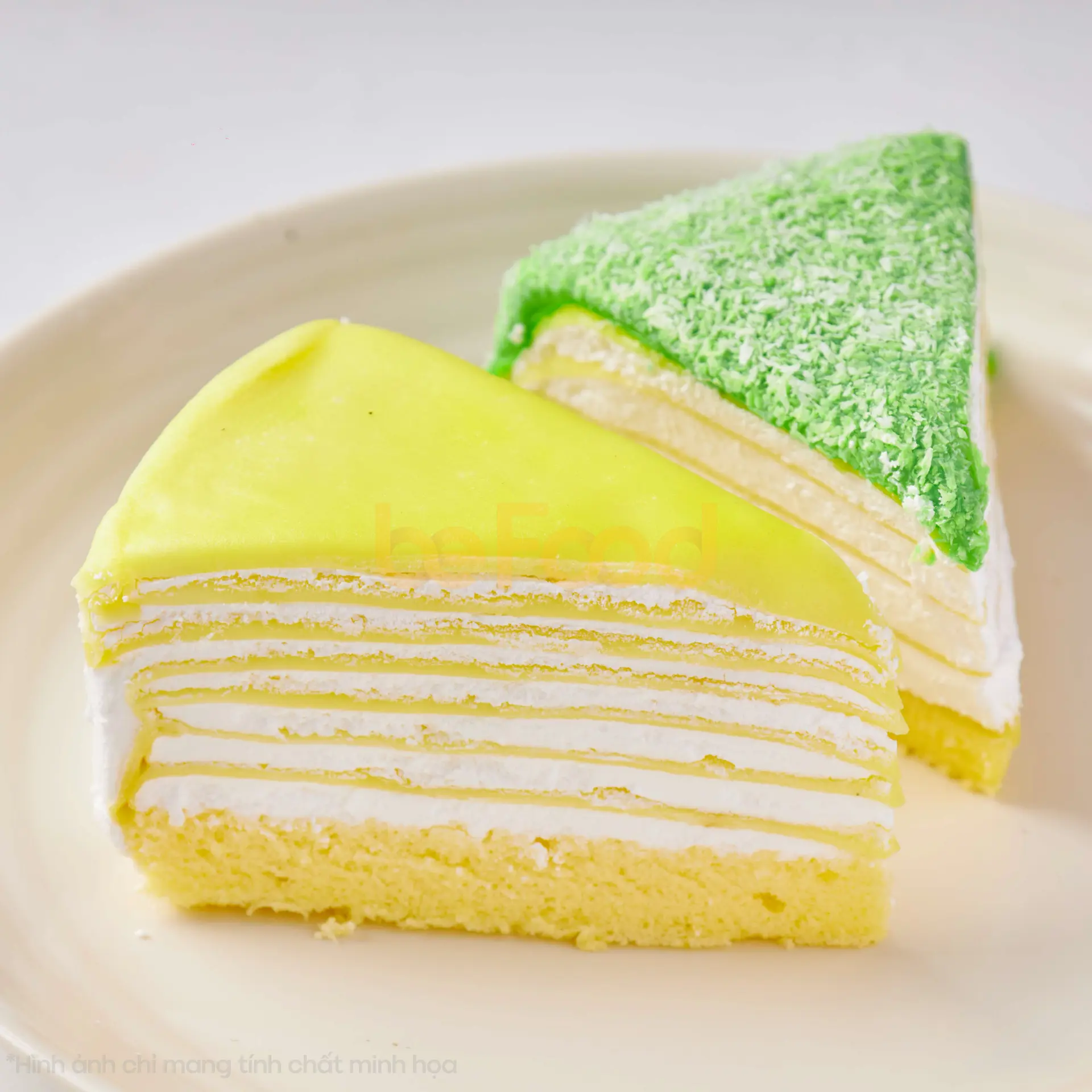 Hình ảnh Combo 2 hộp Crepe sầu riêng 4 bánh 