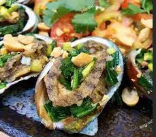 Hình ảnh Bào ngư nướng mỡ hành