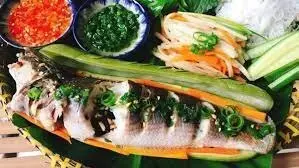 Hình ảnh Cá lóc hấp bầu
