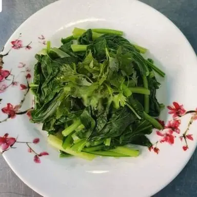 Hình ảnh Cải ngọt xào tỏi