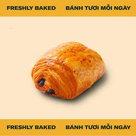 Hình ảnh Bánh Croissant Sôcôla (FB)