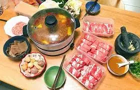 Hình ảnh Lẩu ba chỉ bò( vị tomyum/ vị kim chi)