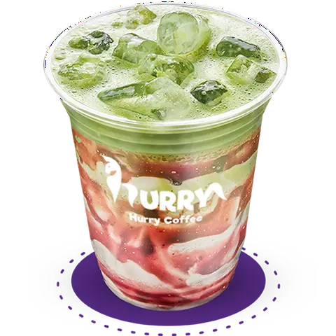 Hình ảnh Matcha sữa dâu