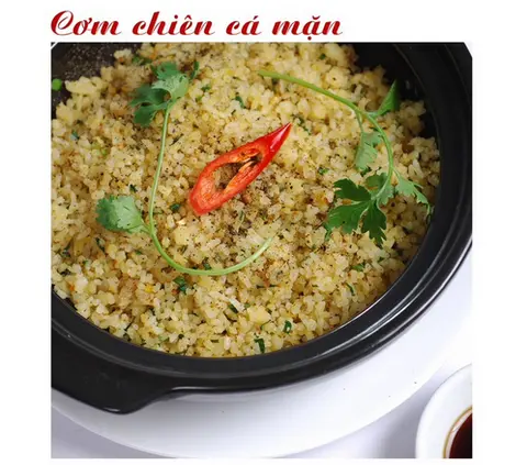 Hình ảnh Cơm chiên cá mặn