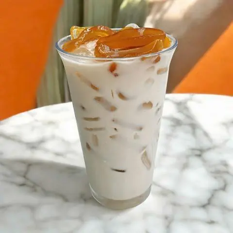 Hình ảnh Trà sữa ô long thốt nốt