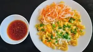 Hình ảnh Nui xào trứng