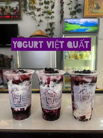 Hình ảnh Yogurt việt quất
