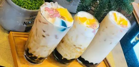Hình ảnh Trà sữa cherry